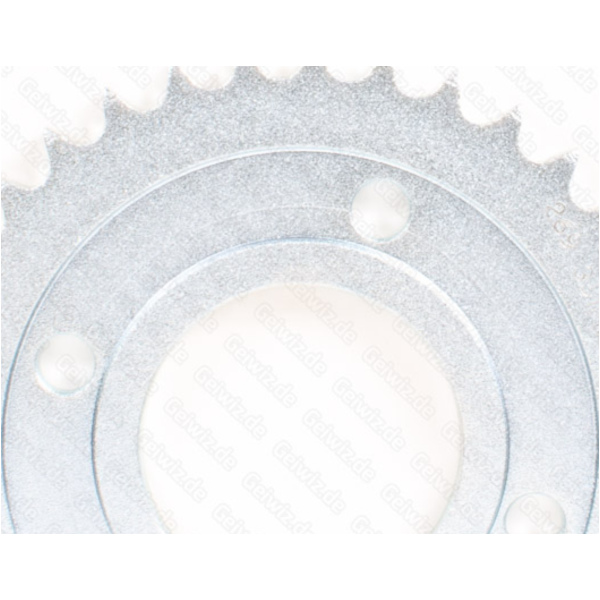 KeRa, Kettenblatt PBR Stahl-Kettenrad Ho 45Z Kr-269-45Z-428 passend für Honda CA Rebel 125 JC24 1995, 11 PS, 8,1 kw